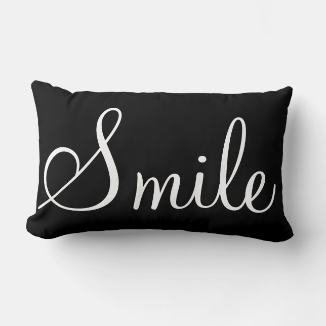 SOURIRE - coussin décoratif (Recto)