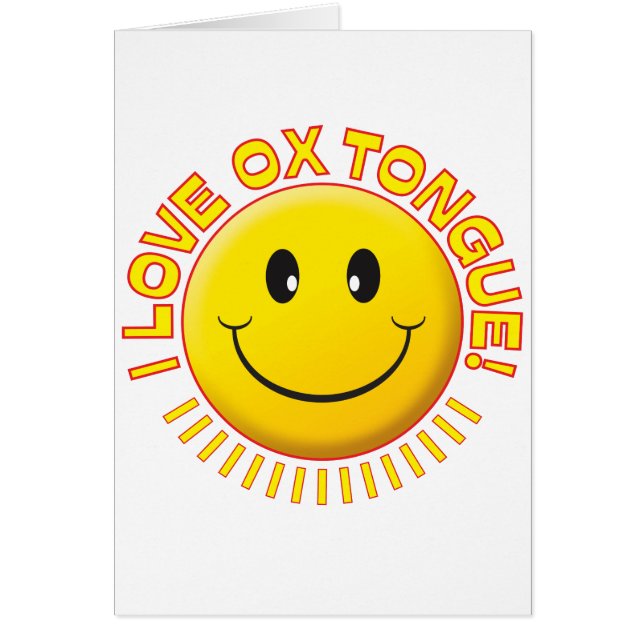 Sourire de langue de boeuf (Devant)