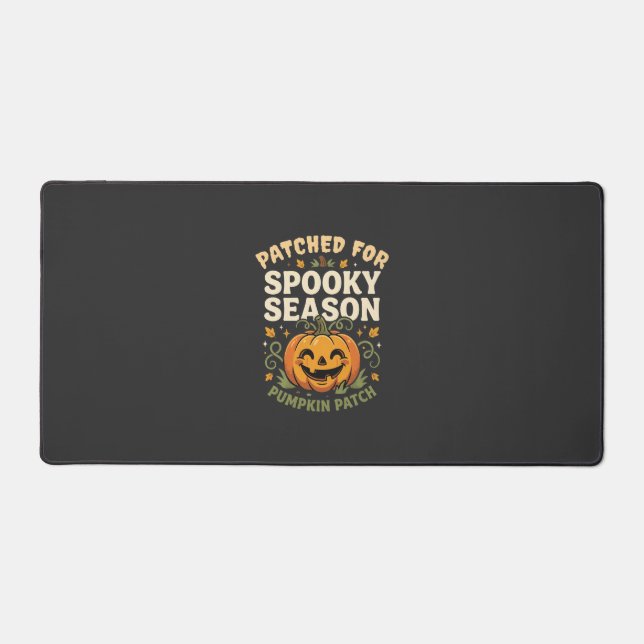 Sourire de patch de citrouille d'Halloween (Recto)
