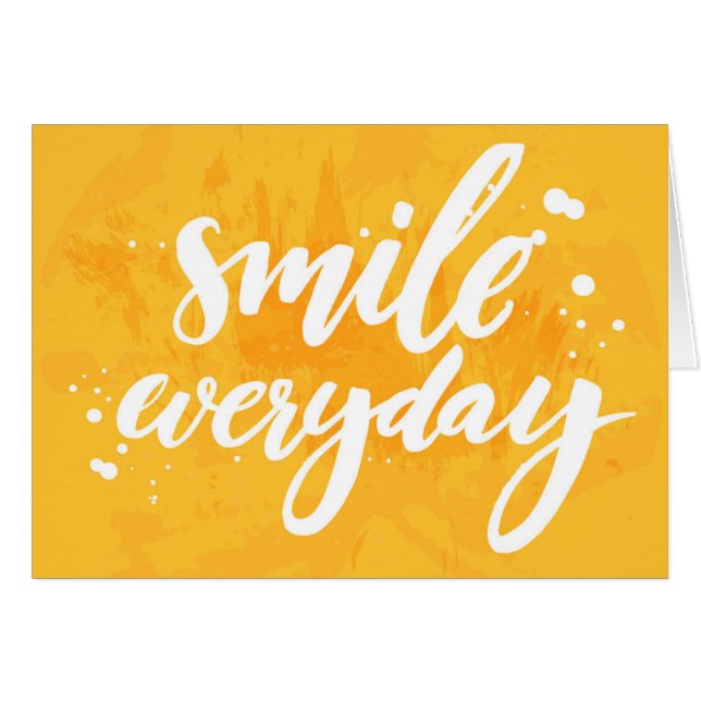 Sourire quotidien (Devant horizontal)