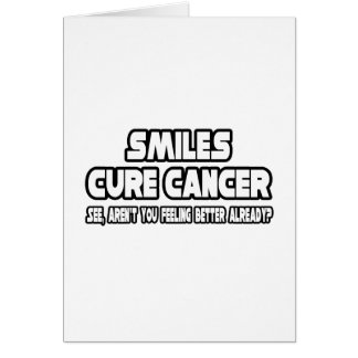 Sourires Cure Cancer...Se Sentent Mieux Déjà ?