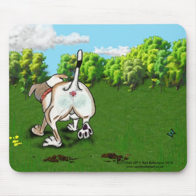 SOURIRES de STAFFIE - les fonds ! Tapis de souris (Devant)