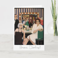 Sourires d'une carte de première, bravo, chouchou