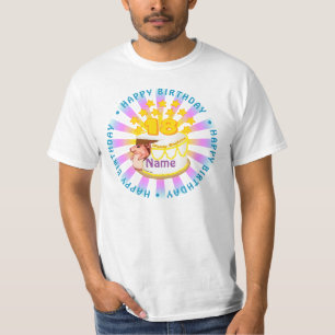 Souris 18e anniversaire t-shirts personnalisés