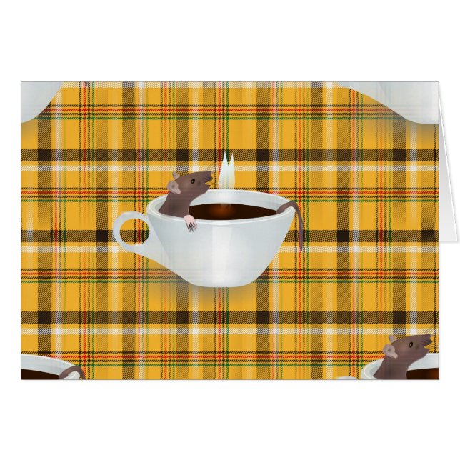 souris à café (Devant horizontal)