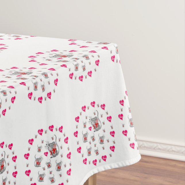 Souris à nappes de Saint-Valentin (In Situ)