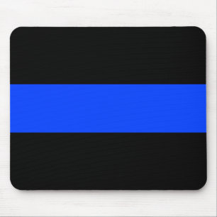 Souris Blue Line mince maintiennent l'ordre le tapis de