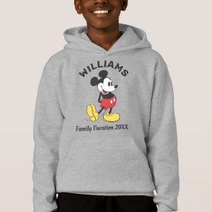 Souris classique Mickey T-shirt vacances en fami