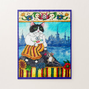 Souris de chat folklore estonien puzzle