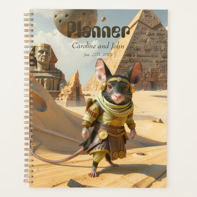 Souris exploratrice du désert Steampunk  (Devant)