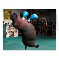 Souris frappe Hippo