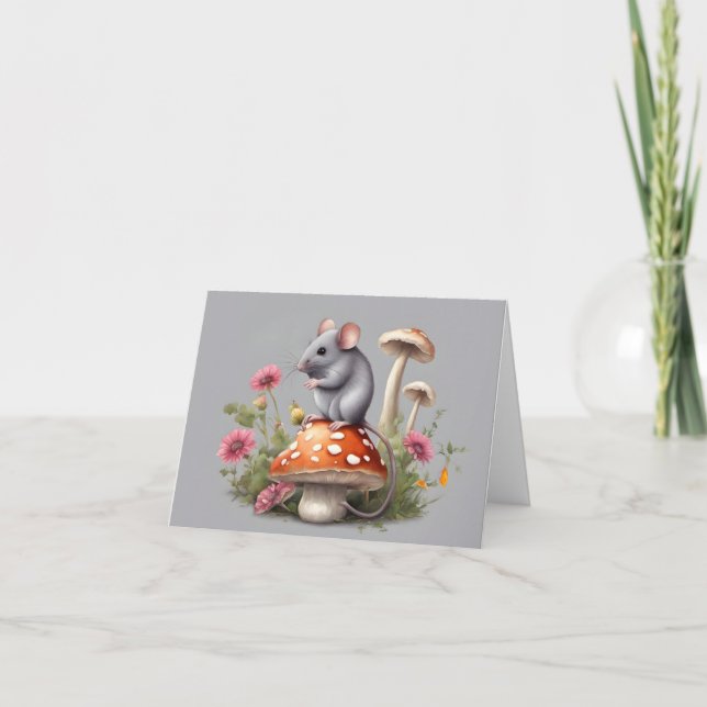 Souris sur tabouret (Devant)