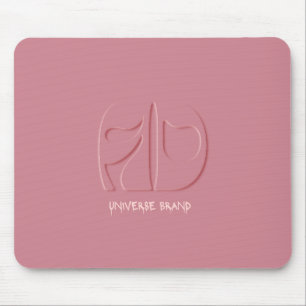 Souris Tapis de bureau Chic Pink Universe Brand