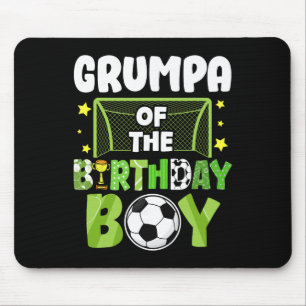 Souris Tapis de fête de garçon d'anniversaire Soccer Grum