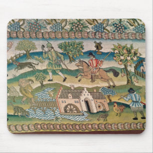 Souris Tapis de Tableau de Bradford, détail des scènes 