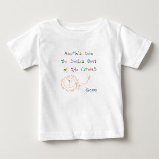 "Sourit" le T-shirt d'enfant en bas âge de