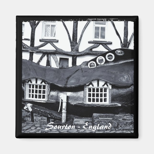 Sourton, HighwayMan Inn, England (Fridge Magnet) Magnet (Front)