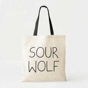 SOURWOLF (Customizable Colour) Tote Bag