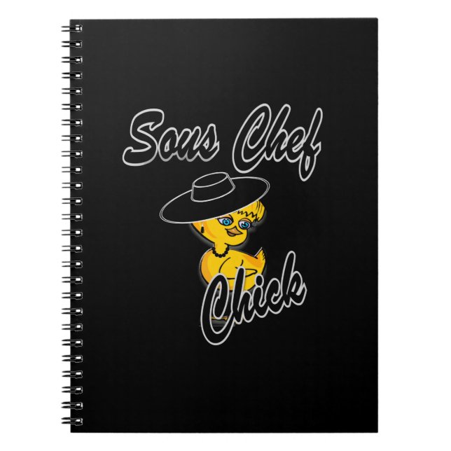 Sous Chef Chick #4 Notebook (Front)