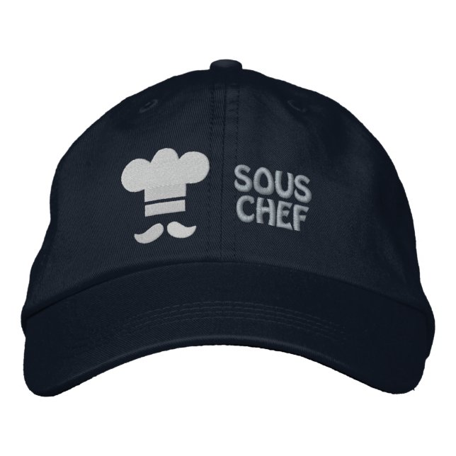 SOUS CHEF COOKS Embroidered Cap (Front)