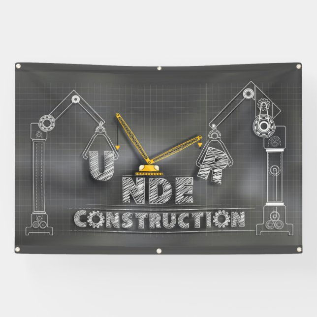 Sous Construction Connexion à la bannière du table (Horizontal)