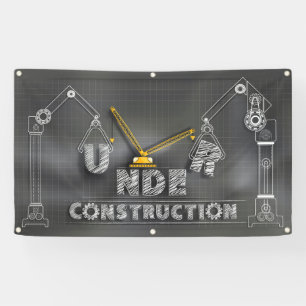 Sous Construction Connexion à la bannière du table