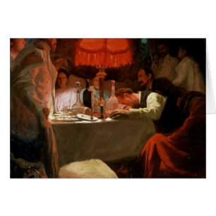 Sous la lumière rouge, c.1910