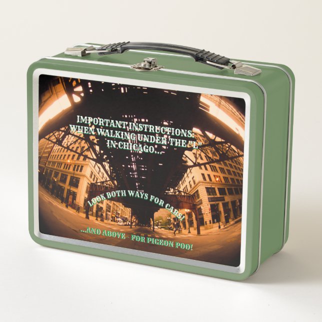 Sous la Lunchbox métallique "L" (Devant)