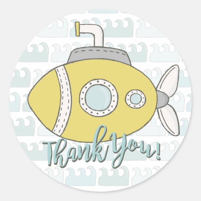 Sous la mer Stickers sous-marins (Devant)