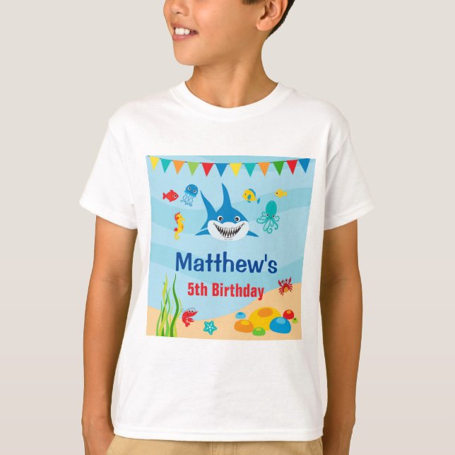 Sous la mer T-shirt (Devant)