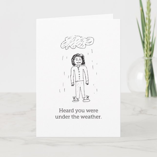Sous la météo - obtenir la carte bien (Devant)
