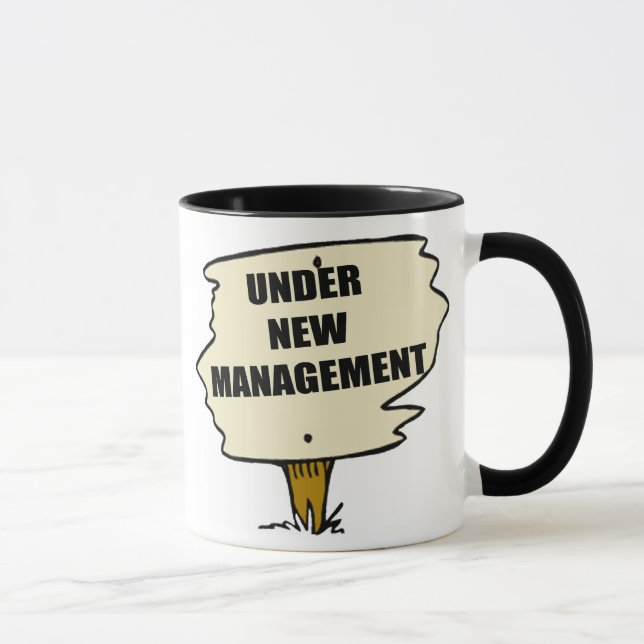 Sous la nouvelle tasse de gestion (Droite)