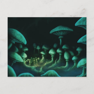 sous la terre science imaginaire art carte postale