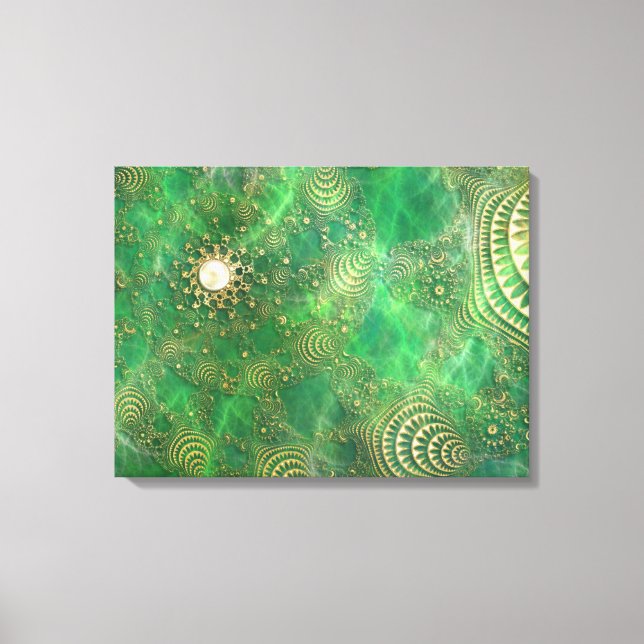 Sous la toile de mer d'Emeraude Imprimer (Recto)