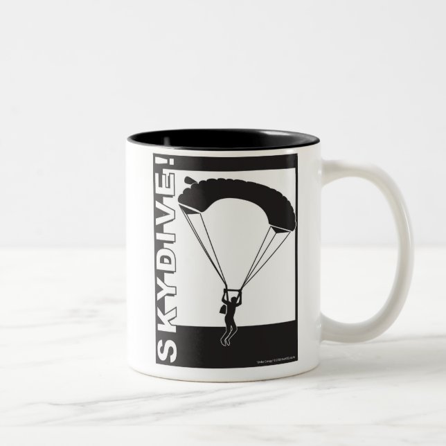 Sous l'auvent SkyDive ! Tasse (Droit)