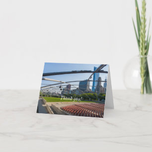 Sous le Carte de remerciements du Pavillon Pritzke