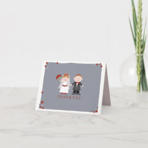SOUS LE Carte de remerciements Mariage CHUPPAH