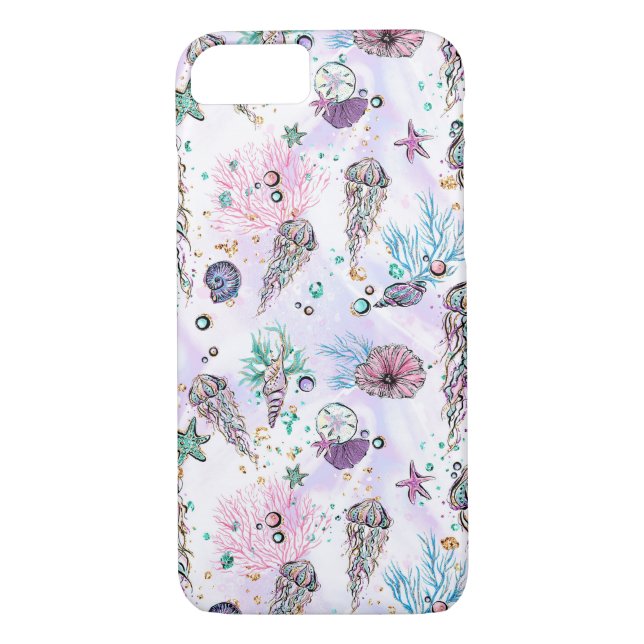 Sous le coque iphone Sea Ocean Shell (Dos)