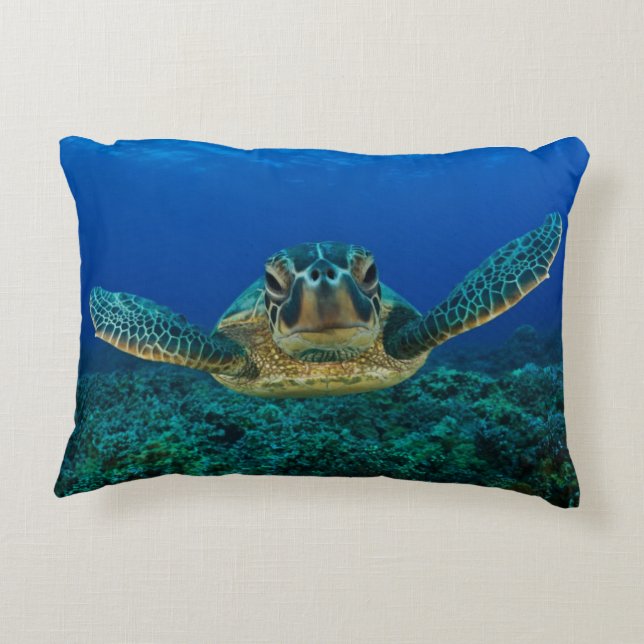 Sous le coussin de tortue de mer (Dos)