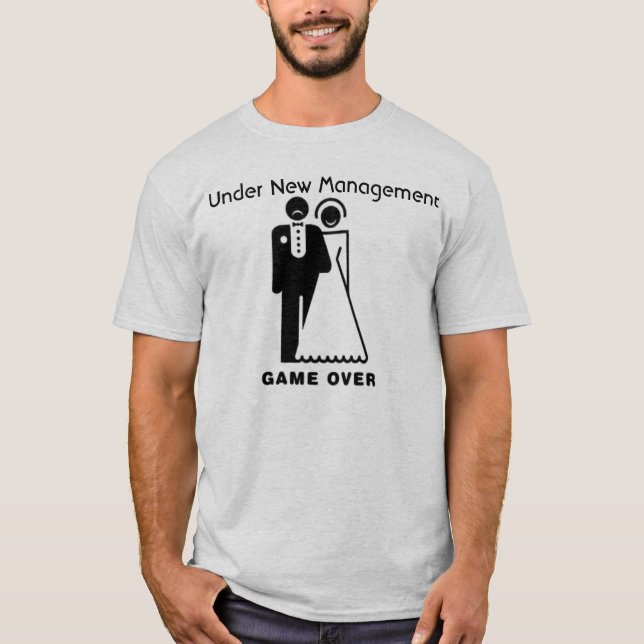 Sous le nouveau jeu de gestion sur T-shirt (Devant)