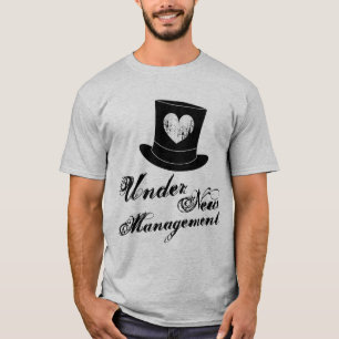 Sous le nouveau t-shirt mannequin pour homme marié