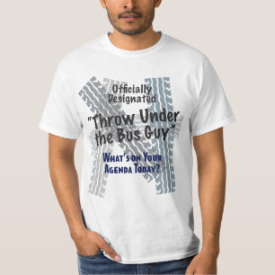 Sous le T-shirt de valeur de type d'autobus