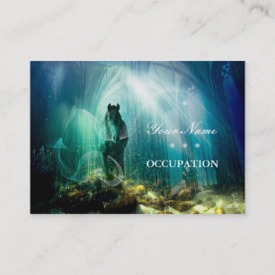 Sous l'eau - Carte de visite