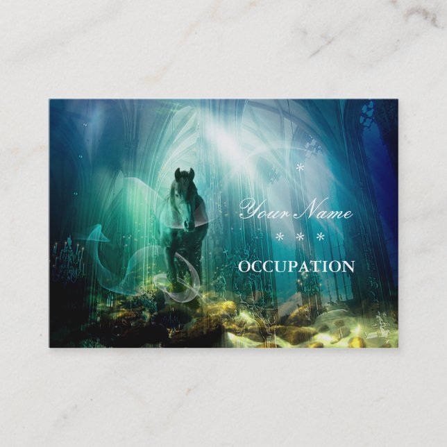 Sous l'eau - Carte de visite (Devant)