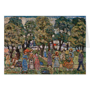 Sous les arbres de Maurice Prendergast, Art