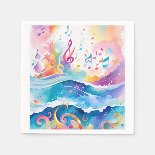 Sous les serviettes en papier marin (Devant)