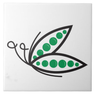 Sous-plat en céramique "Foodista en mission" Tile