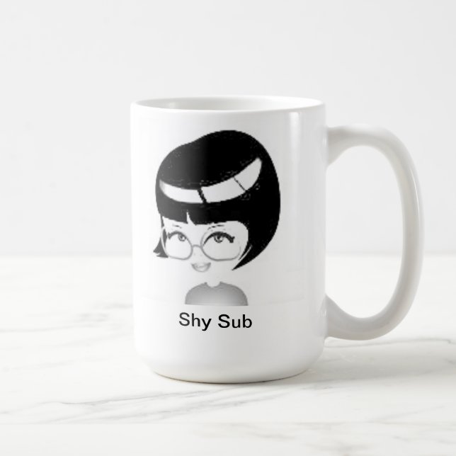 Sous tasse de café timide (Droite)