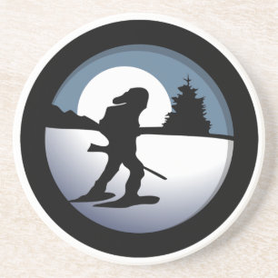 Sous-verre Coureur Des Bois logo Coaster
