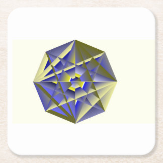 Sous-verre cristal de papier